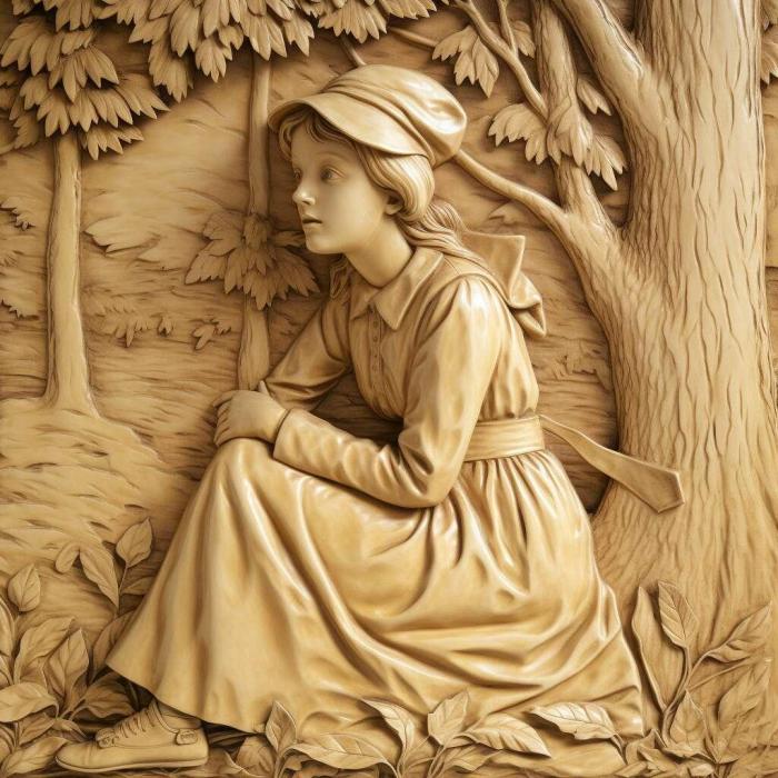 نموذج ثلاثي الأبعاد لآلة CNC 3D Art 